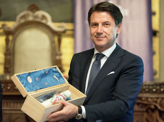 Presidente Giuseppe Conte Cagliari