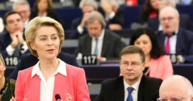 Ursula von der Leyen, foto Parlamento europeo