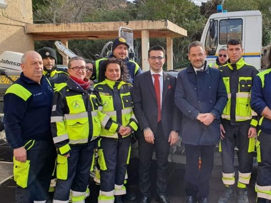 Gianni Lampis, Protezione civile