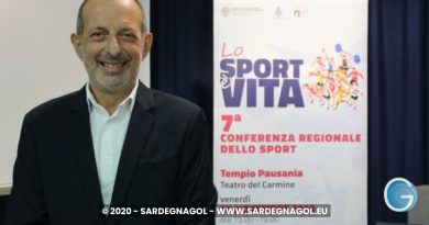 Andrea Biancareddu, Foto Sardegnagol, riproduzione riservata, anno 2019 autore Gabriele Frongia