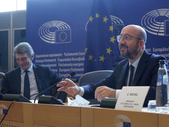 David Sassoli, Charles Michel, foto Copyright: European Union