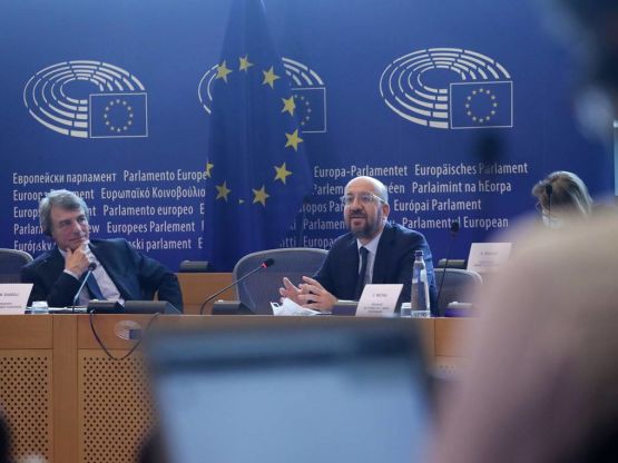 David Sassoli, Charles Michel, foto Copyright: European Union