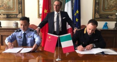 Firma Forze di Polizia sino-italiane