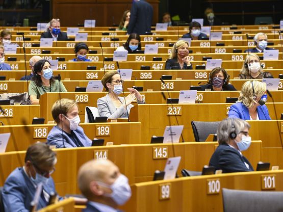 Parlamento europeo, foto Laurie Dieffembacq © European Union 2020 - Source : EP