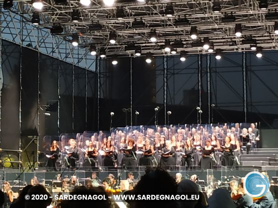 La prima della stagione estiva del Lirico, foto Giulia Pinna (Sardegnagol)