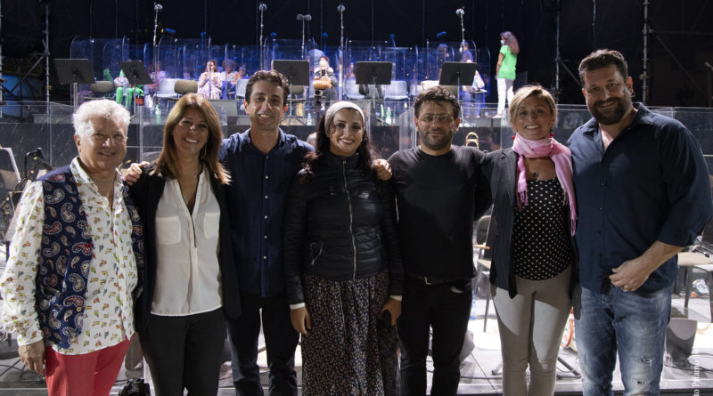 Giovanni Andreoli, Antonella Colaianni, Valerio Galli, Alessandra Volpe, Amadi Lagha, Lara Rotili, Devid Cecconi foto Priamo Tolu