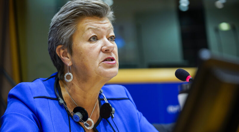 Ylva Johansson, foto Daina Le Lardic © European Union 2020 - Source : EP