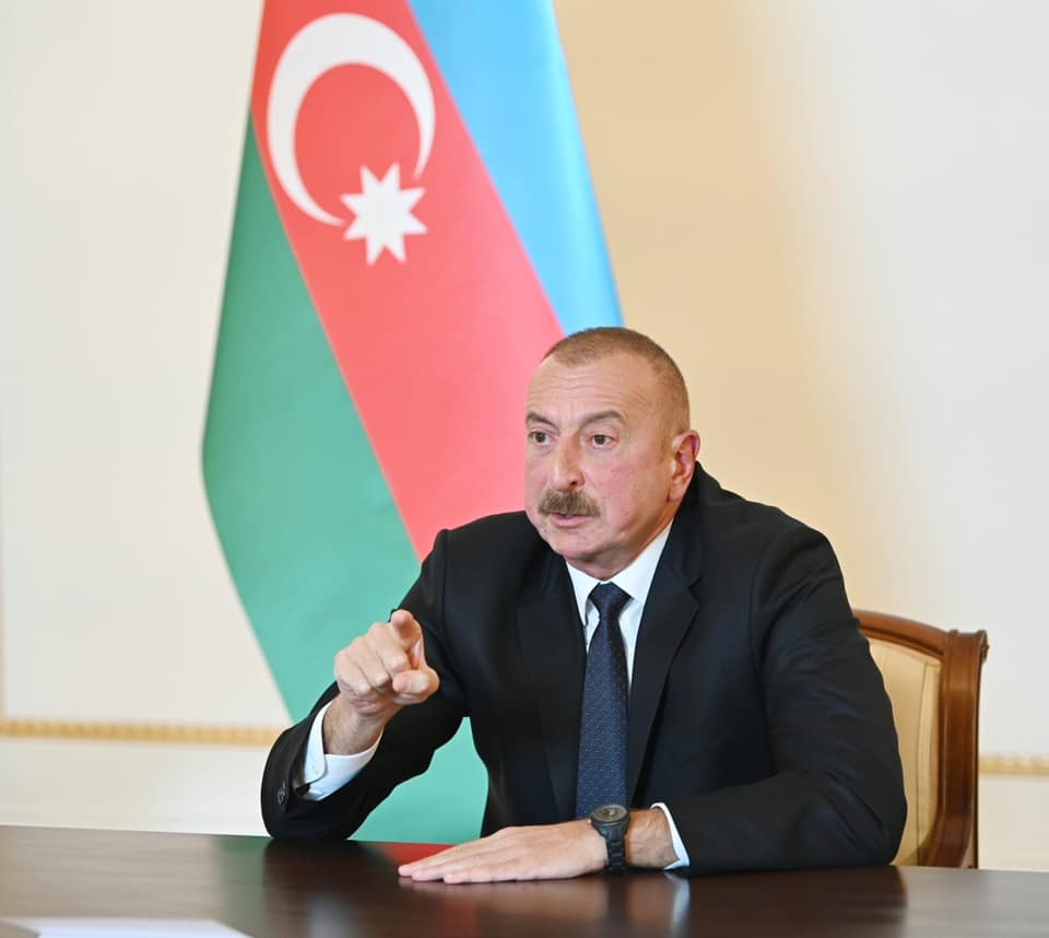 Iham Aliyev, foto ambasciata repubblica Azera