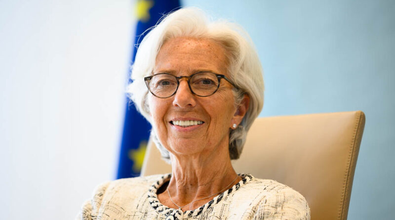 Christine Lagarde, foto Source: ECB