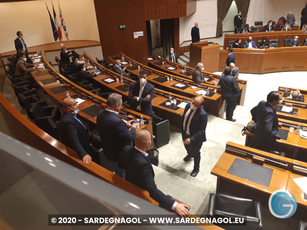 Consiglio regionale Sardegna, foto Sardegnagol riproduzione riservata 2020