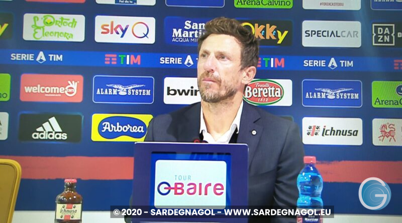 Eusebio Di Francesco, foto Sardegnagol riproduzione riservata 2020