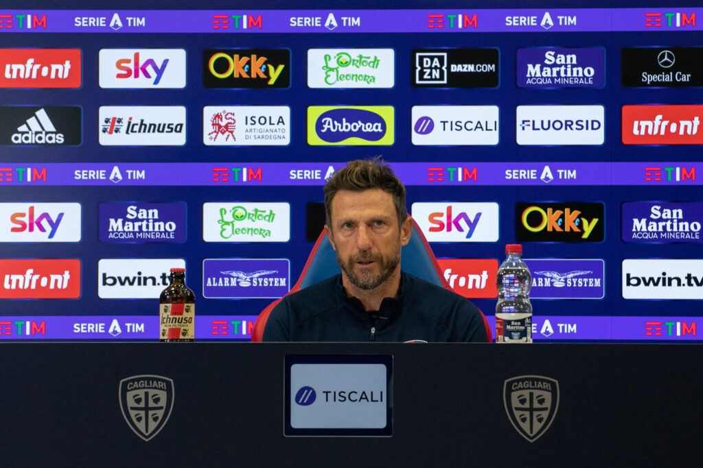 Eusebio Di Francesco, foto Cagliari Calcio