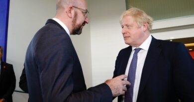 Charles Michel, Boris Johnson, foto Copyright: European Union