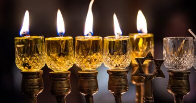 Hannukkah, foto EvgeniT da Pixabay