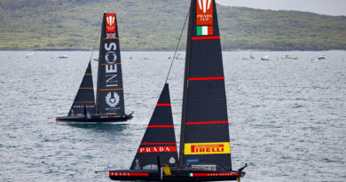 Prada Cup PRADA Cup 2021 - Round Robin 2 Luna Rossa Prada Pirelli Team, Ineos Team UK, foto © CARLO BORLENGHI