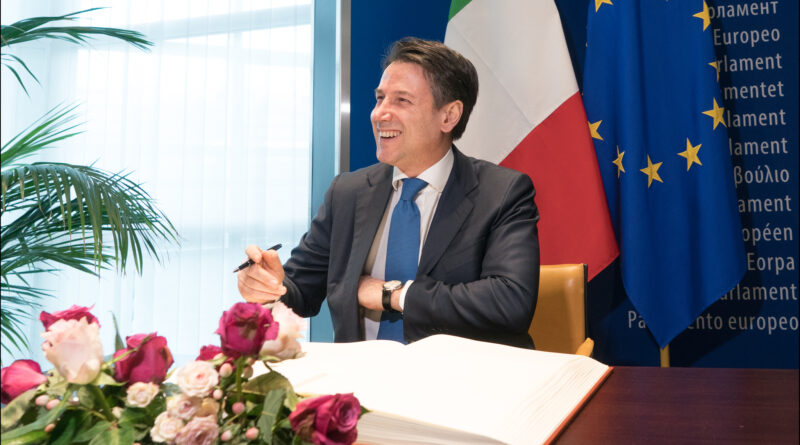 Giuseppe Conte, CC-BY-4.0: © European Union 2019 – Source: EP