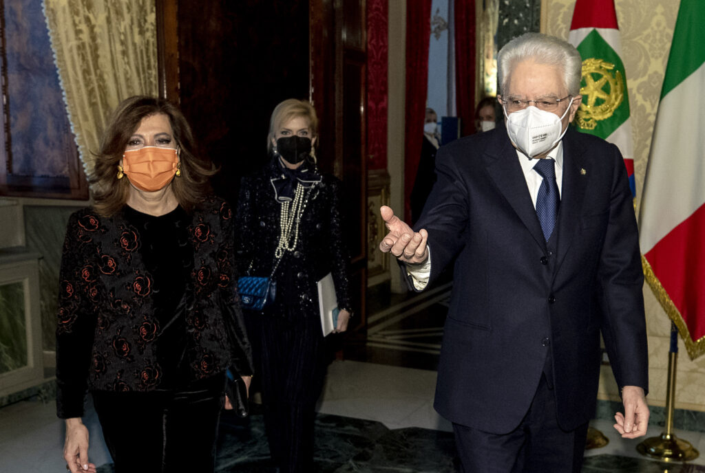 Maria Elisabetta Alberti Casellati, Sergio Mattarella. Foto di Paolo Giandotti - Ufficio per la Stampa e la Comunicazione della Presidenza della Repubblica)