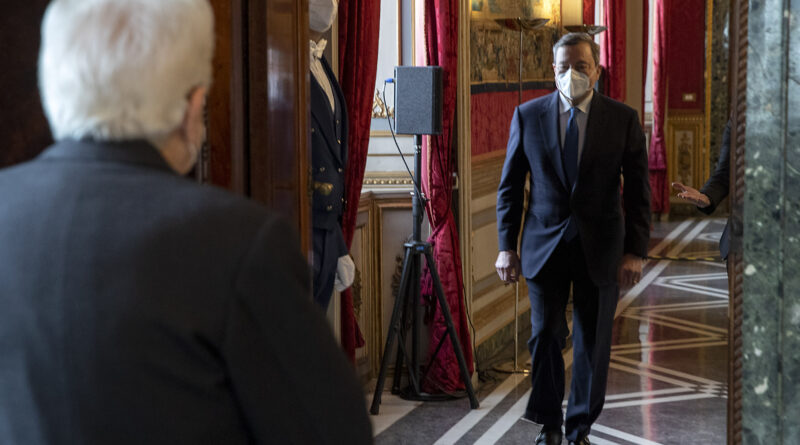 Mario Draghi, foto Quirinale Paolo Giandotti