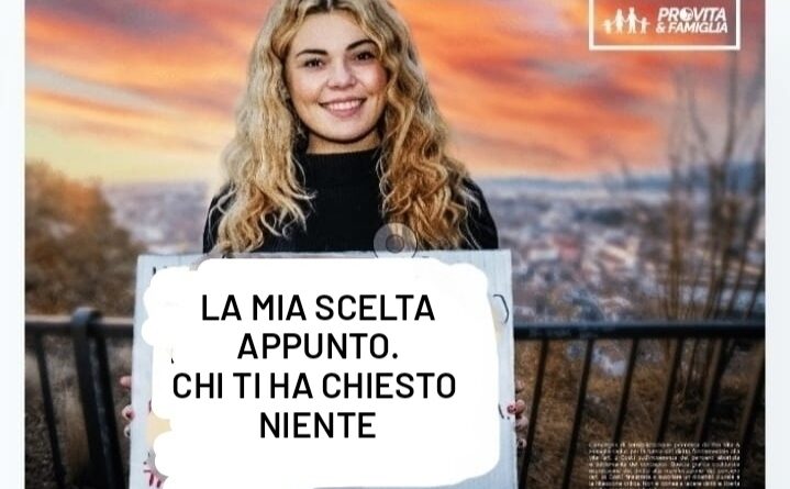 Manifesto contro l'aborto