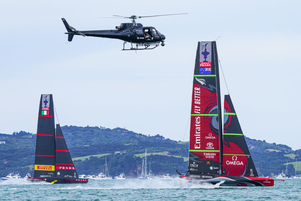 America's Cup, Luna Rossa ed EMirates Team New Zealand