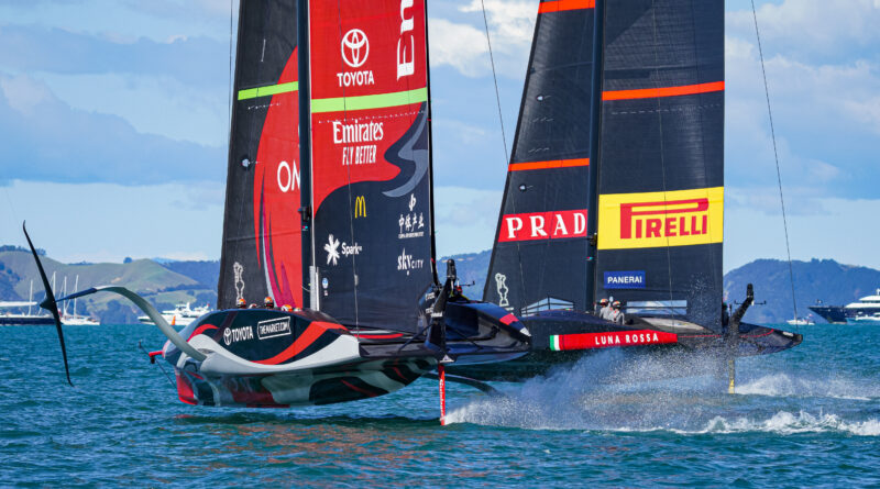 America's Cup, Luna Rossa Team New Zealand, foto Luna Rossa Prada Pirelli Team