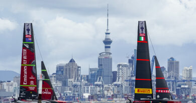 America's Cup, Luna Rossa Prada Pirelli, Emirates Team New Zealand, foto Luna Rossa Prada Pirelli