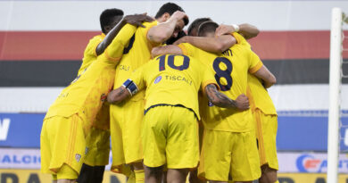 Sampdoria-Cagliari, foto Cagliari Calcio