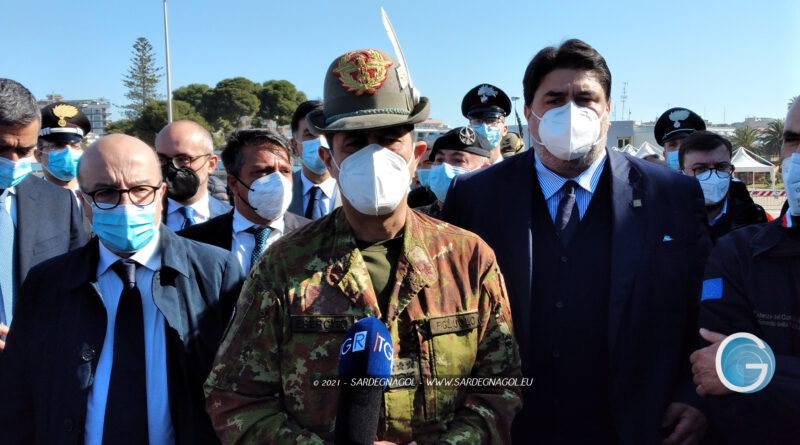 Christian Solinas, Francesco Paolo Figliuolo, foto Sardegnagol riproduzione riservata