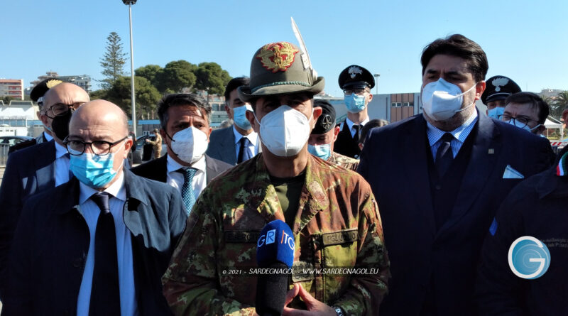 Christian Solinas, Francesco Paolo Figliuolo, foto Sardegnagol riproduzione riservata