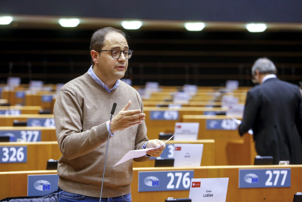 Cèsar Luena, foto Copyright European Union, Source EP, Alexis Haulot