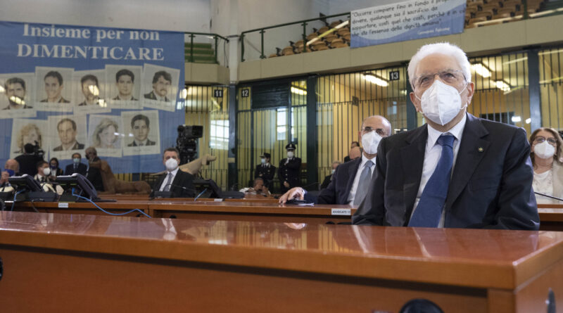 Sergio Mattarella, Carcere dell'Ucciardone, foto di Francesco Ammendola - Ufficio per la Stampa e la Comunicazione della Presidenza della Repubblica