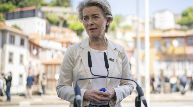 Ursula von der Leyen, © Portuguese Presidency of the Council of the European Union 2021 – Gonçalo Delgado