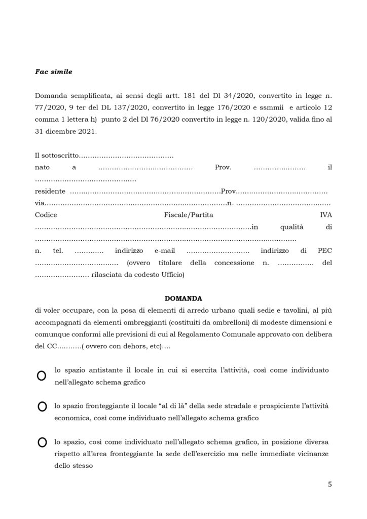 La domanda pag. 1