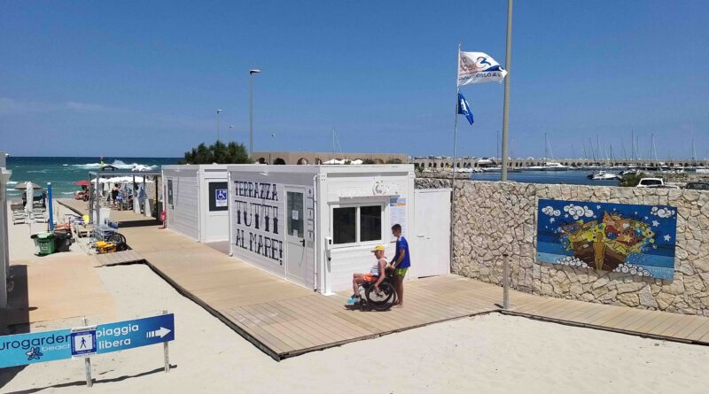 spiaggia , disabilità