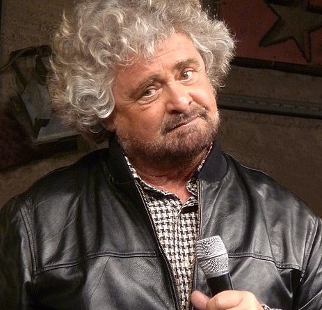 Beppe Grillo, foto Lucarelli