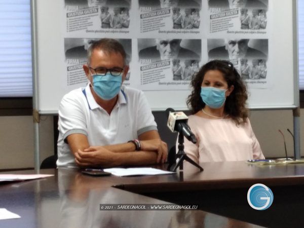 Giampietro Comandini, Irene Testa, foto Sardegnagol riproduzione riservata