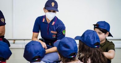 Polizia di Stato, bambini afgani