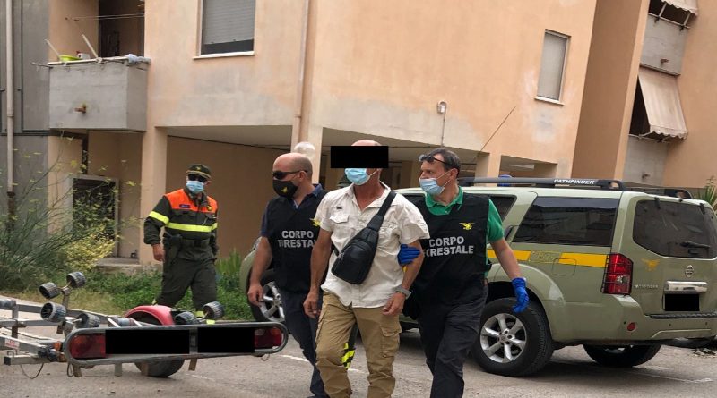 Arresto incendiario Alghero