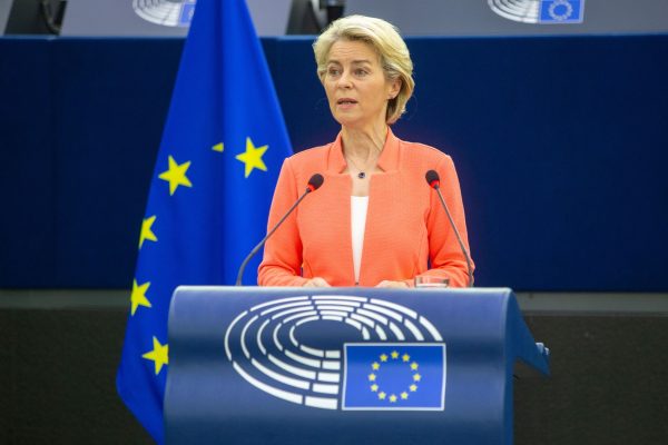 Ursula von der Leyen, Fred MARVAUXCopyright© European Union 2021 - Source : EP