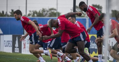 Allenamento Cagliari, foto Cagliari Calcio