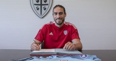 Martin Caceres, foto Cagliari Calcio