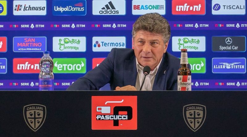 Walter Mazzarri, foto Cagliari Calcio