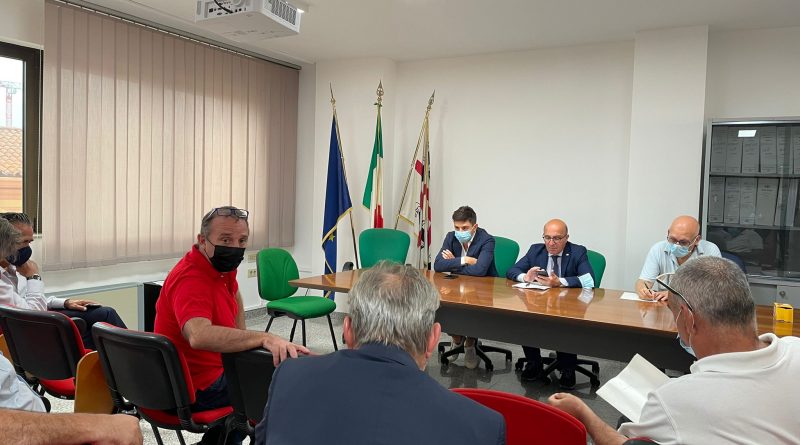 L'incontro dei sindaci dell'oristanese con l'assessore Mario Nieddu