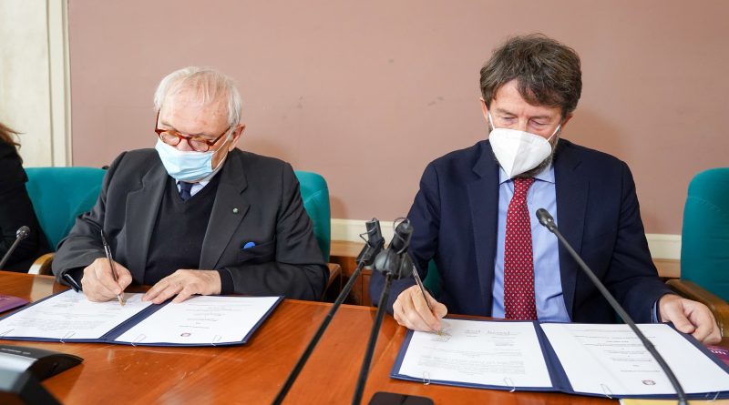 Patrizio Bianchi, Dario Franceschini, foto Ministero dell'Istruzione