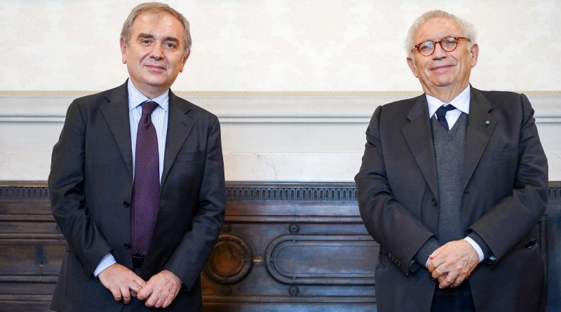 Giuseppe Santalucia, Patrizio Bianchi, foto Ministero dell'Istruzione