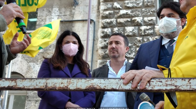 Gabriella Murgia, Piero Maieli, Christian Solinas, foto Sardegnagol riproduzione riservata