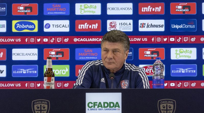 Walter Mazzarri, foto Cagliari Calcio/Valerio Spano