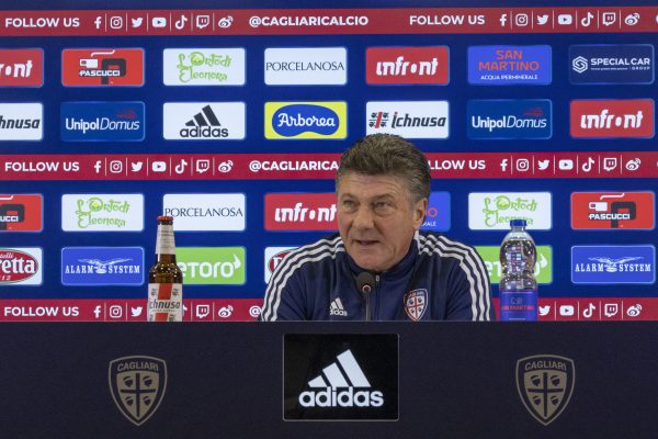 Walter Mazzarri, foto Cagliari Calcio/Valerio Spano