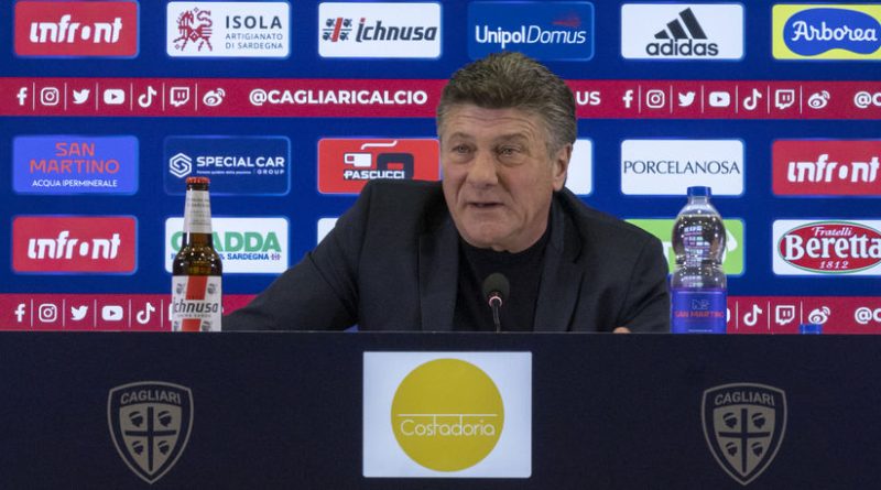 Walter Mazzarri, foto Cagliari Calcio/Valerio Spano