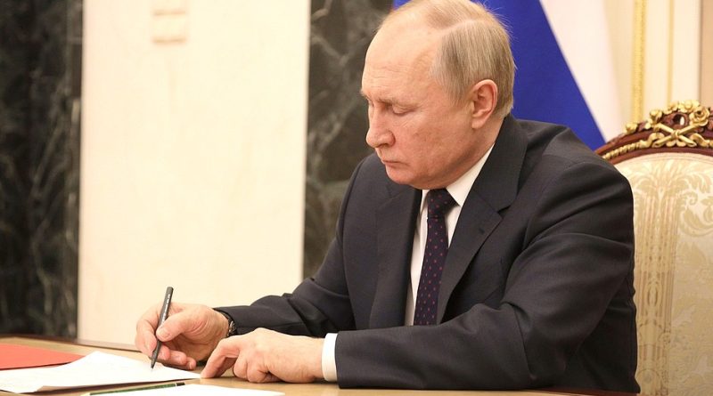 Vladimir Putin, foto Kremlin.ru